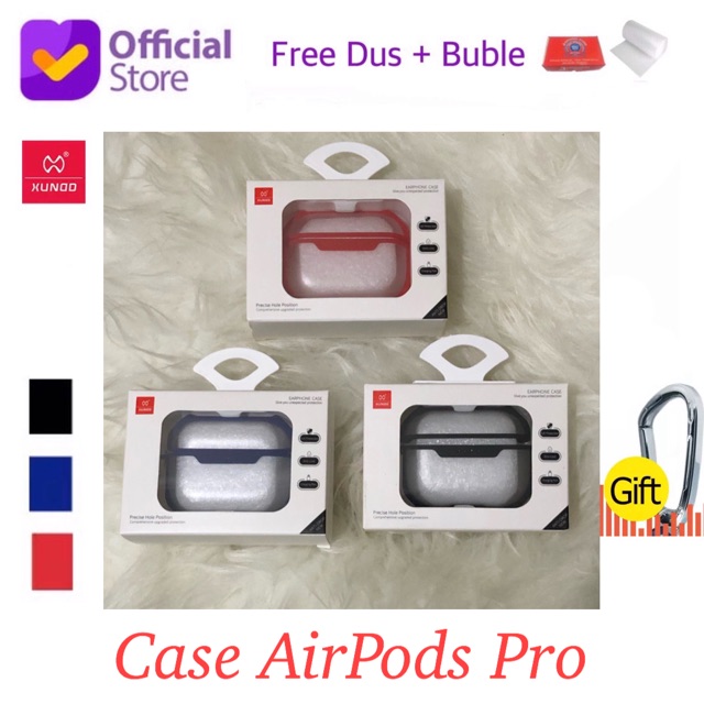 Xundd Earphone Case AirPods Pro AirPod 3 Air Pods Transparant Doft Premium Case