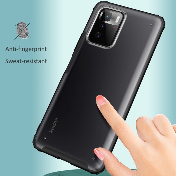 POCO X5 5G X5 PRO 5G X3 GT SOFT CASE FROSTED TRITONE SERIES ORIGINAL