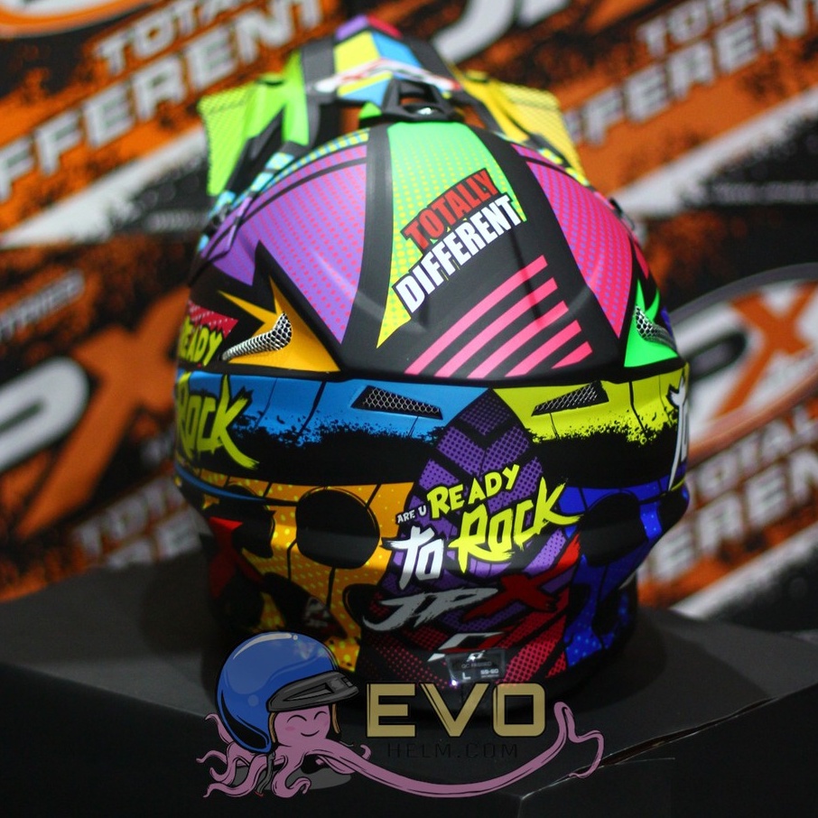 HELM JPX CROSS_FOX1 SERI X10 - BLACK DOFF + GOOGLE SNAIL (ONGKIR 2 KG) ORIGINAL HELM JPX X10 READDY TO ROCK HELM JPX MOTIF TERBARU TRAIL MOTIF HELM JPX MOTIF SUPERCROSS X10 HELM JPX TERBARU