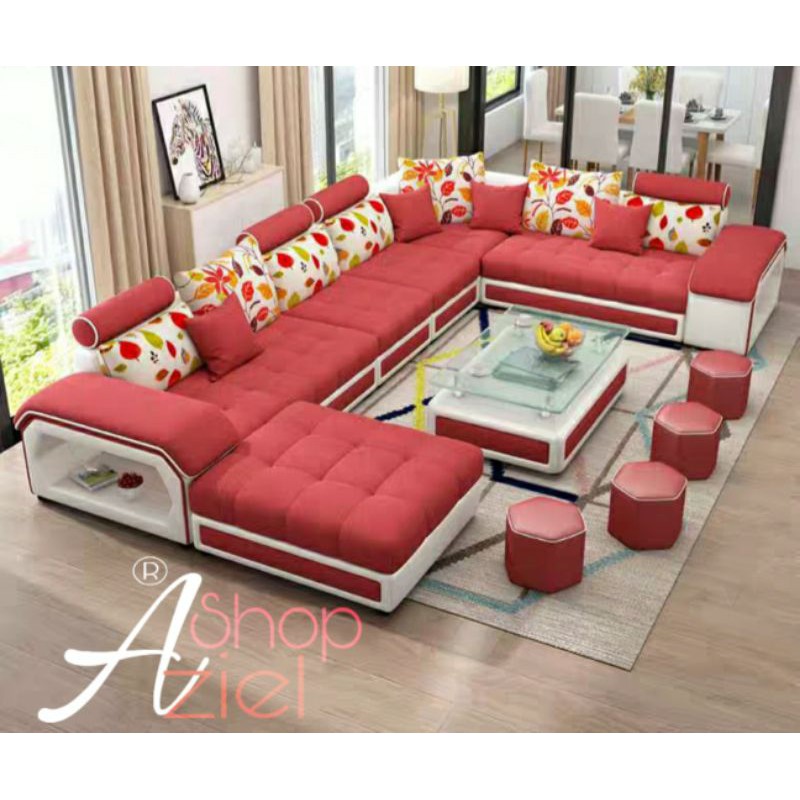 Sofa U Living / Sofa Keluarga / Sofa Modern / Sofa Minimalis / Sofa Tamu
