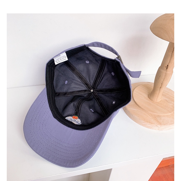 NEXTSTOPID-242 Topi baseball pumpkin simpel bahan katun
