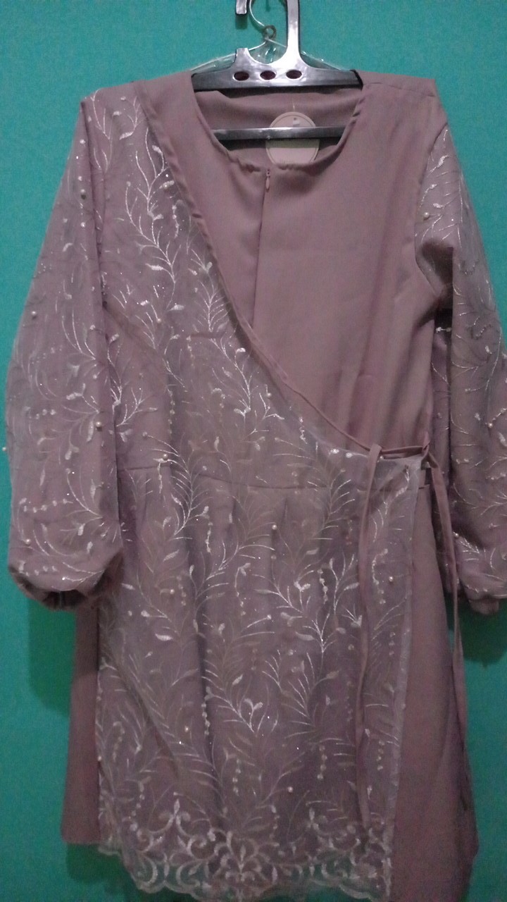 Baju Fashion Hijab Tunik Pesta Wanita Muslim Murah Tiana