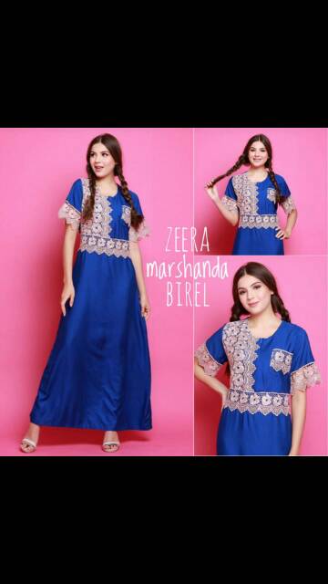 Daster arab Zeera Dress MARSHANDA Original Label by Zeera