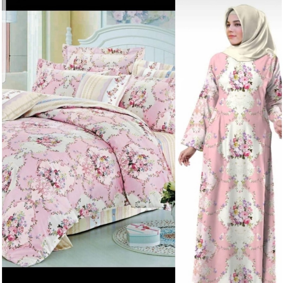 Aneka Motif Sprei Katun Dingin Halus Murah Bahan Kain Meteran Bedsheet Bedcover