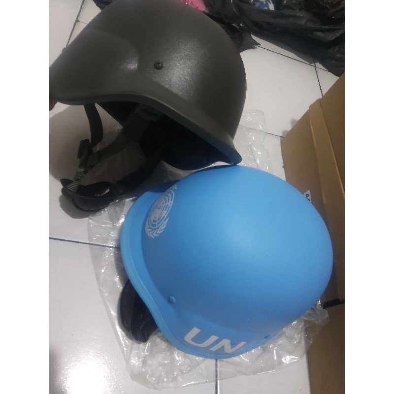 Helm Latihan TNI Biru Unifil PBB Libanon / Hijau Army