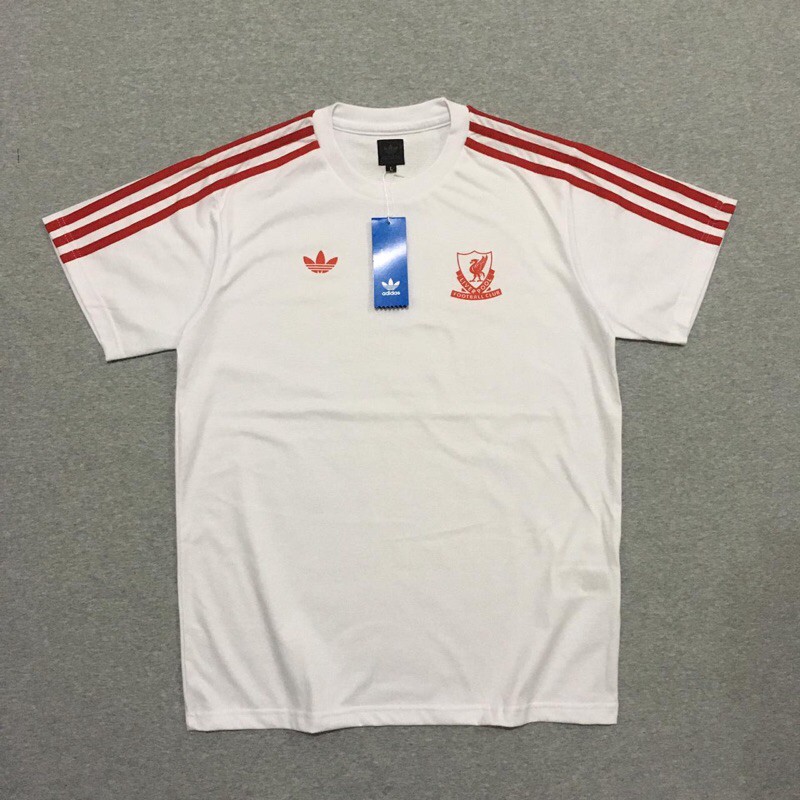 Kaos Adidas Vintage Liverpool White