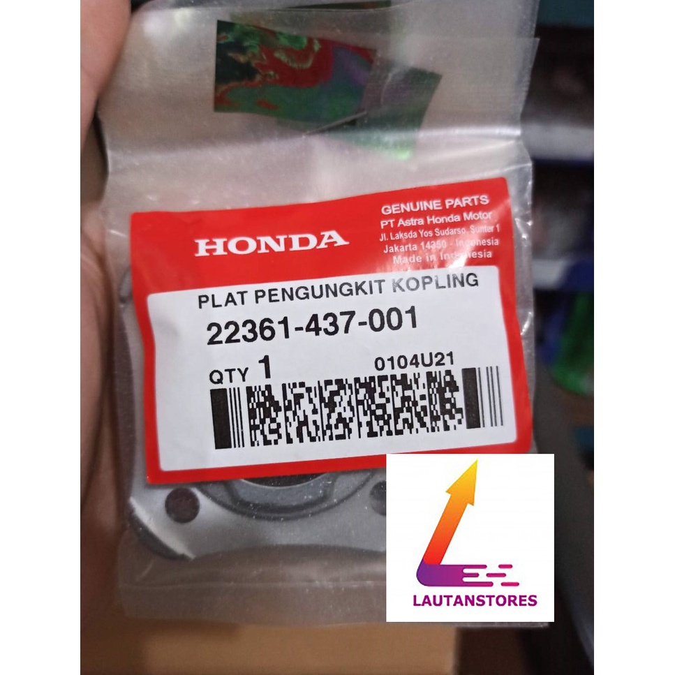 22361-437-001 Piringan Pengungkit Kopling PLATE CLUTCH LIFTER GL Max MegaPro 160 Tiger