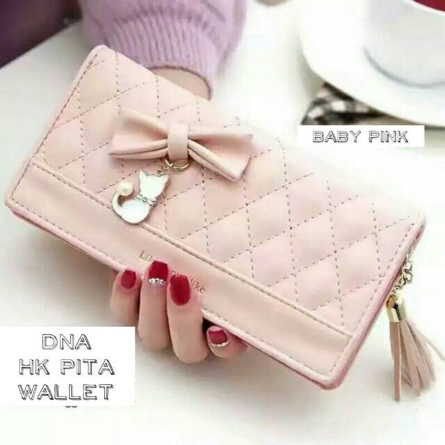 Dompet Wanita Cat Pita Lonceng Korea Gaul TERMURAH