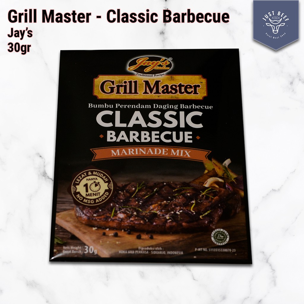 

Jay's Grill Master Classic Barbeque Marinade Mix - 30gr