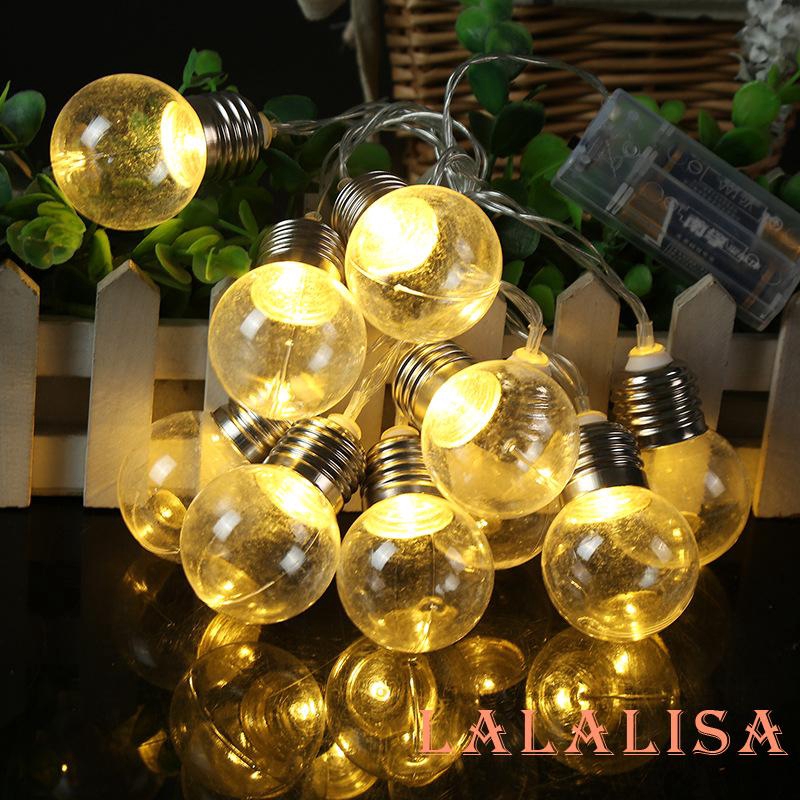 Outdoor Lichterketten Patio Party Yard Garten Hochzeit 30 Led Lampen Shopee Indonesia