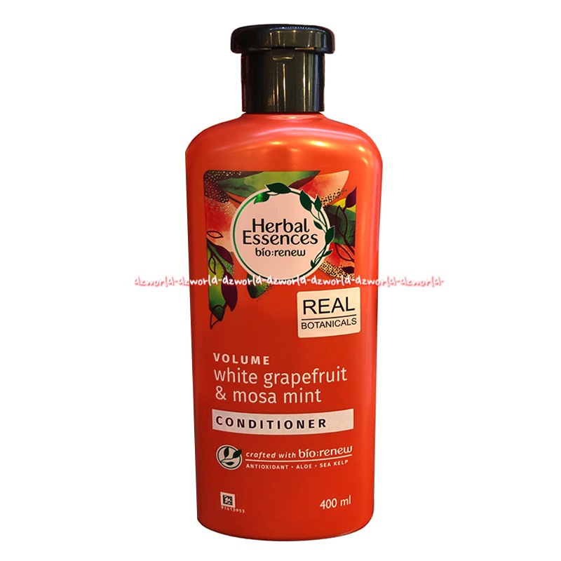 Herbal Essences Bio Renew 400ml Real Botanical Conditioner Volume White Grapefruit Mosa Mint Konditioner Herbalesence Herbal Esense