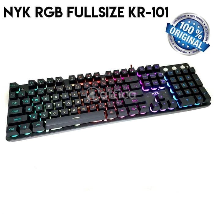 RGS - Keyboard Gaming NYK RGB Fullsize KR-101