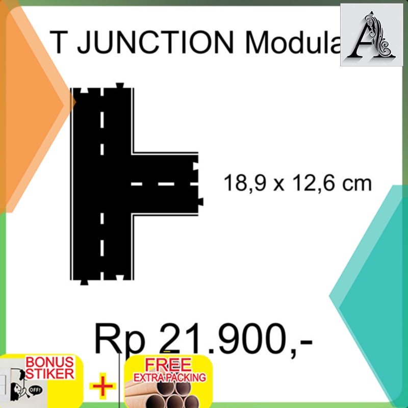 

Grosir Track Roads Car Diecast Diorama T JUNCTION