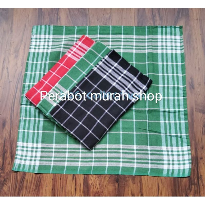 Serbet/kain lap/sapu tangan/lap tangan/lap tangan motif kotak/kain lap bagus/kain lap berkualitas