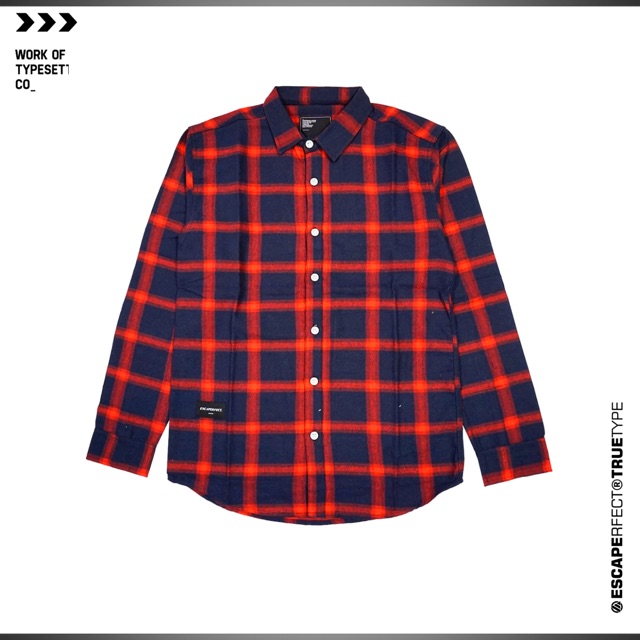 KEMEJA FLANEL || ESCAPERFECT