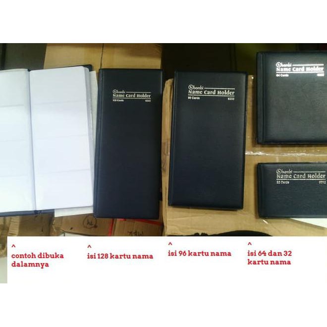 

Isi 128 Card Name Holder / Buku Kartu Nama Tempat Kartu Kredit Murah Item Paling Laku