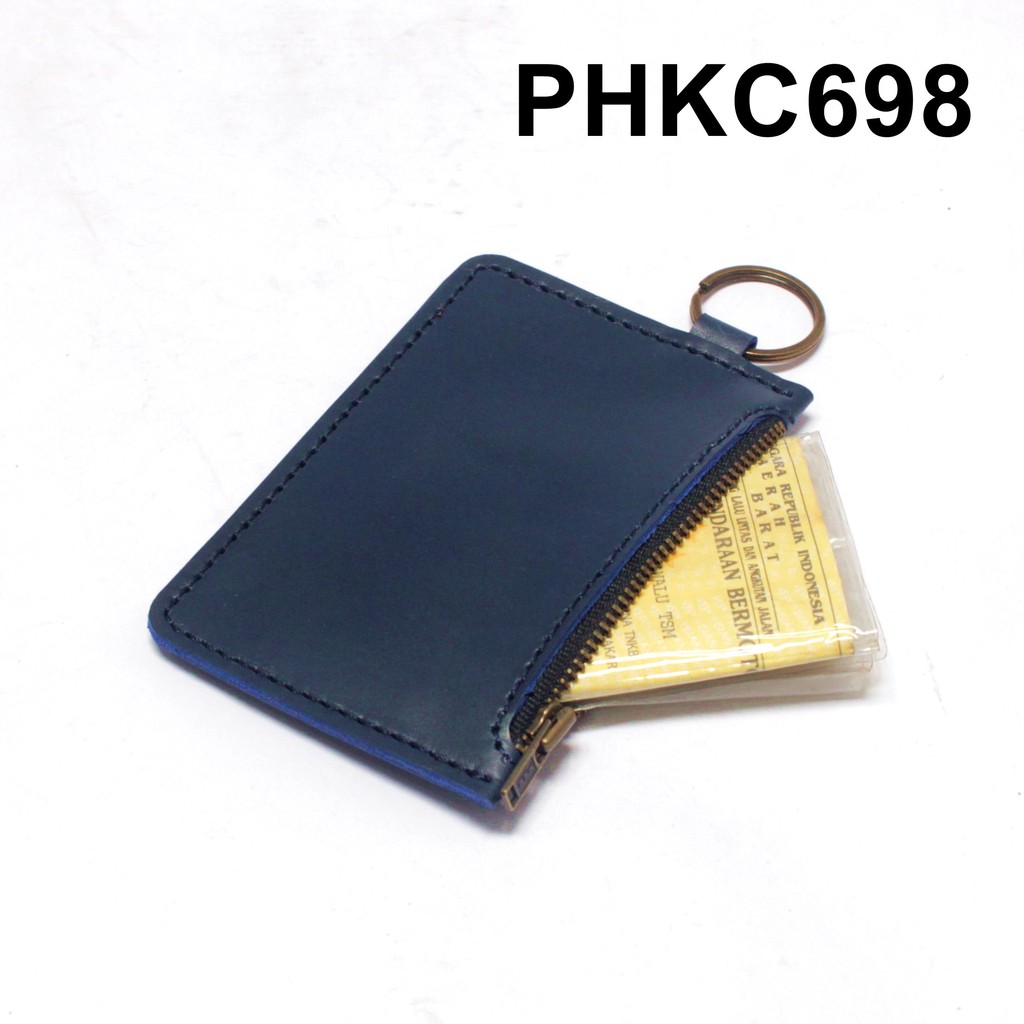 dompet kunci mobil motor STNK kartu SIM etoll e money biru PHKC698