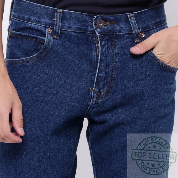 (Celana Murah) Edwin Celana Jeans Reguler Fit Pria Panjang Blue Vegas 03 - Biru, 29 |DXT