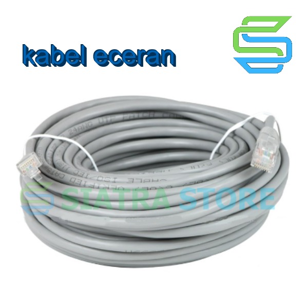 Kabel Meteran IZINET UTP Cat6 Cable 45,50,55,60 Meter