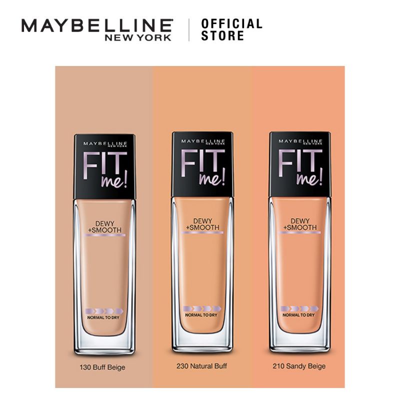 Maybelline Fit Me Dewy Liquid Foundation
