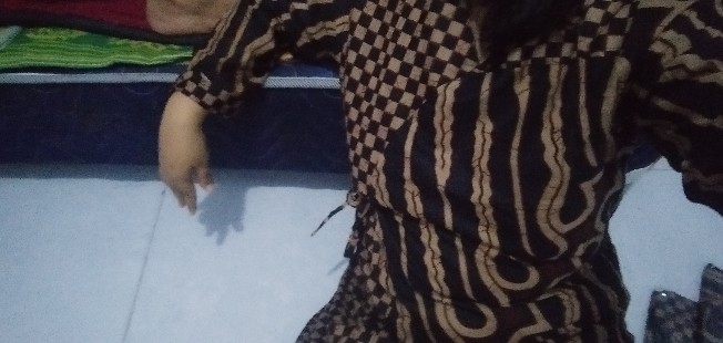 Batik Solo Tunic Genes Ziggy Tali Atasan Tunik Wanita Kerja Kantor Dan Kondangan