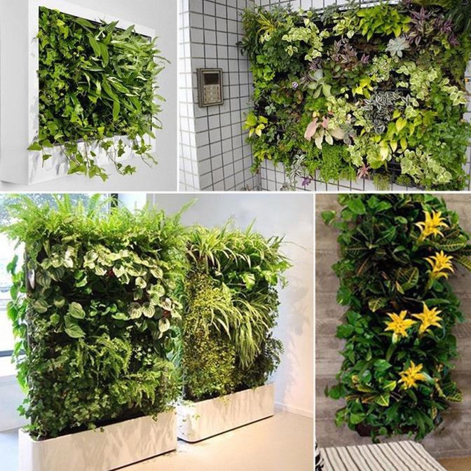 Jual 56 Pocket Hanging Vertical Garden Planter Indoor Outdoor Herb Pot Indonesiashopee Indonesia