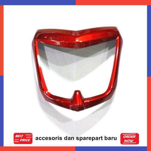 LIST LAMPU VIXION NEW RED AKSESORIS MOTOR RACING