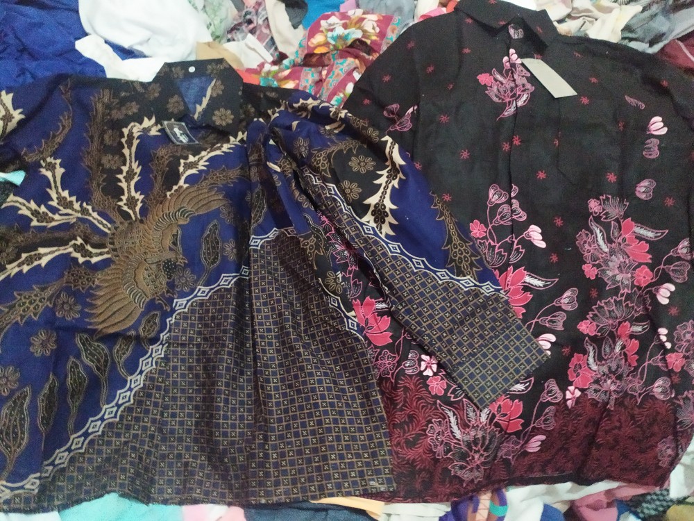 Size M L Xl Xxl Xxxl Bswart Batik Hrb026 Kenongo Hem Pendek Padi Pekalongan M L Xl Batik Pria Murahl