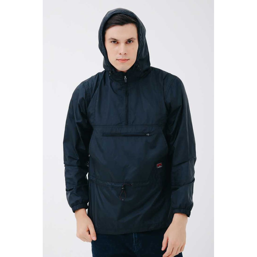 THREE SECOND ORIGINAL / JAKET HOOD TASLAN 3SECOND HITAM LIMITED EDITION SPECIAL SALE