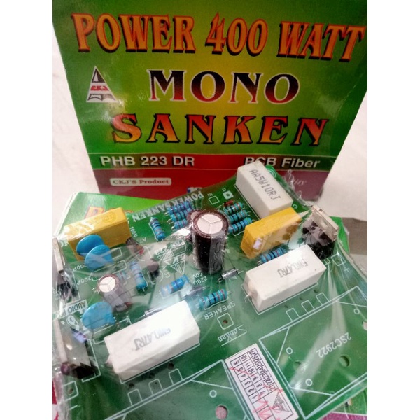 Power 400 Watt Mono Sanken