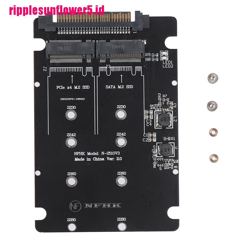 Adapter Konverter SATA M.2 SSD Ke 2.5 &quot;SATA NVMe M.2 NGFF SSD Ke