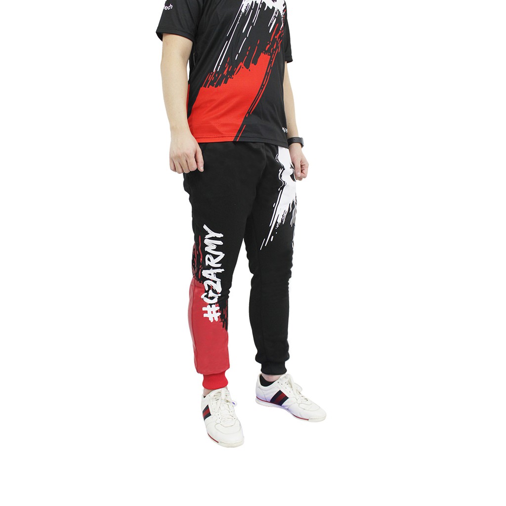 G2 E-Sports Jogger Gaming Pants / Celana Olahraga / Training