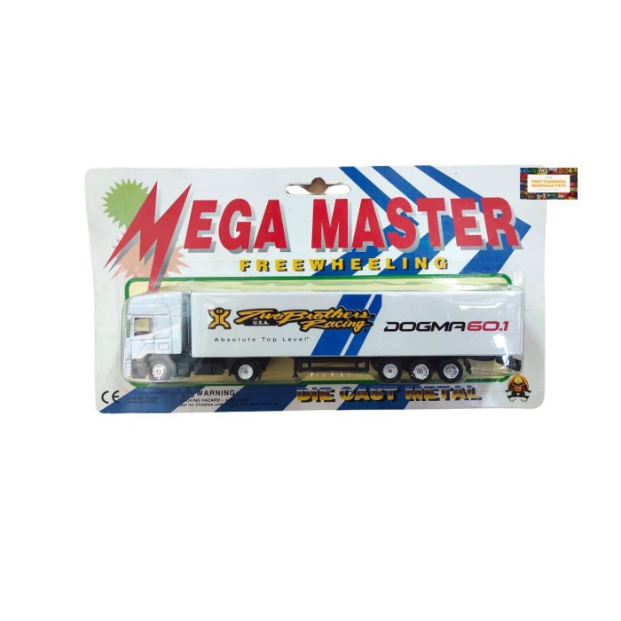 Mega Master 1/87 Advertisement Truck Two Brothers Racing-Panjang 19 cm