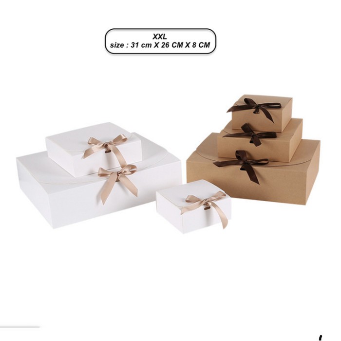 

JGO Box Hampers Besar Gift Box Natal Lebaran toples Kotak Hadiah