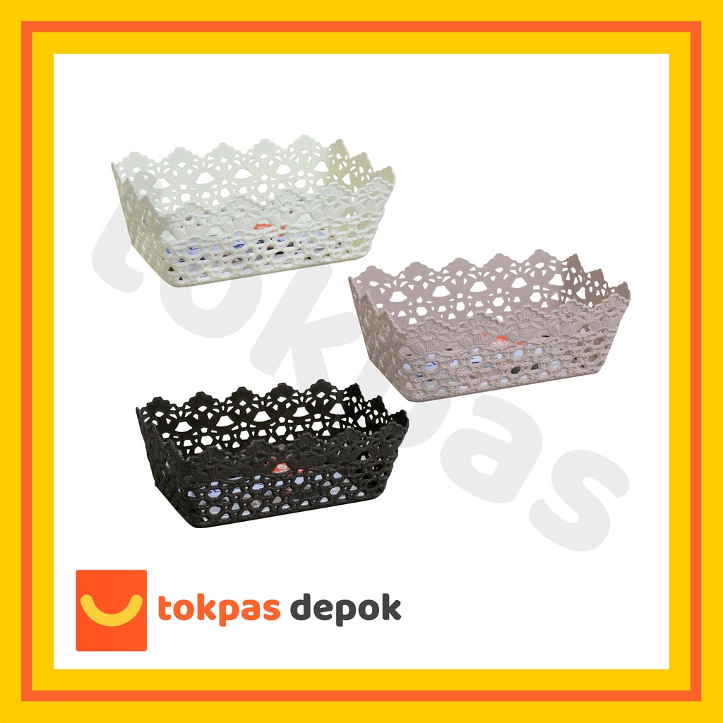 Keranjang Plastik Selena M Keranjang Serbaguna Hommy 6420