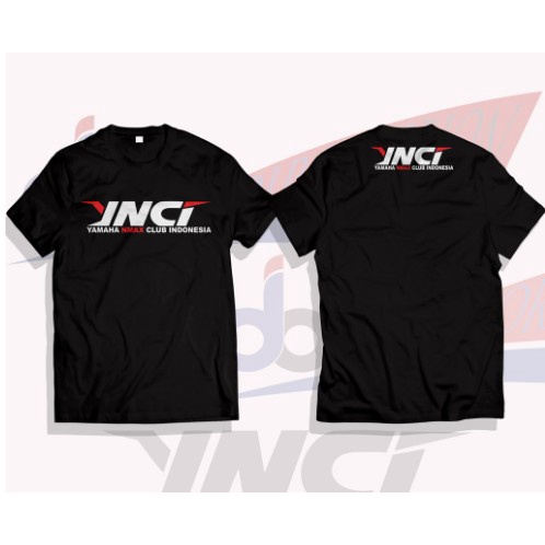 DB CLO, Gabe.14] Kaos Logo YNCI / YAMAHA NMAX CLUB INDONESIA / YNCI T SHIRT GRAPHIC