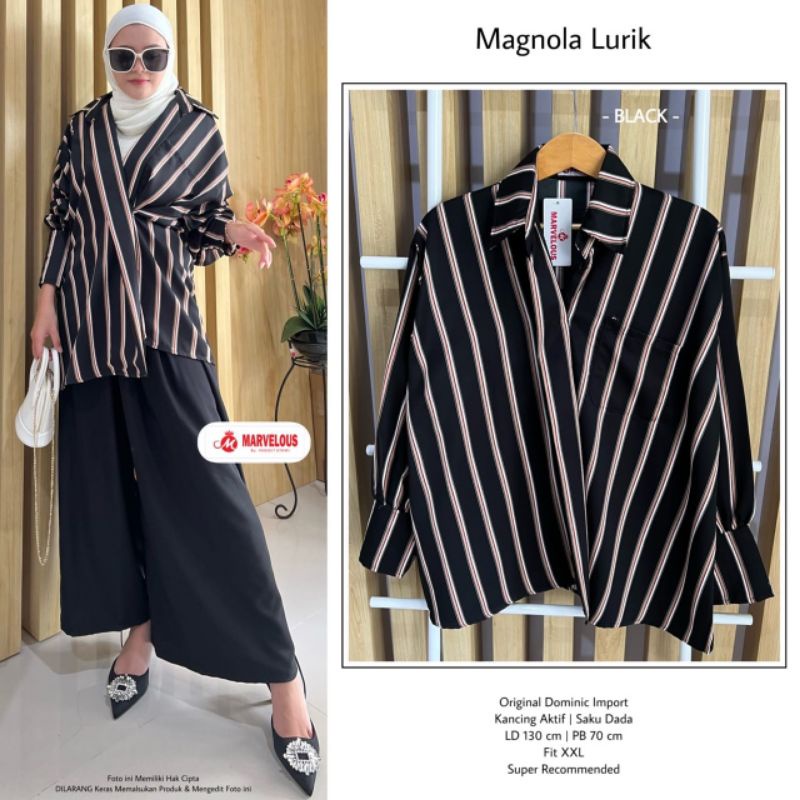 MAGNOLA LURIK BY MARVELOUS (BLAZER MUSLIMAH) Blazer wanita rekomended