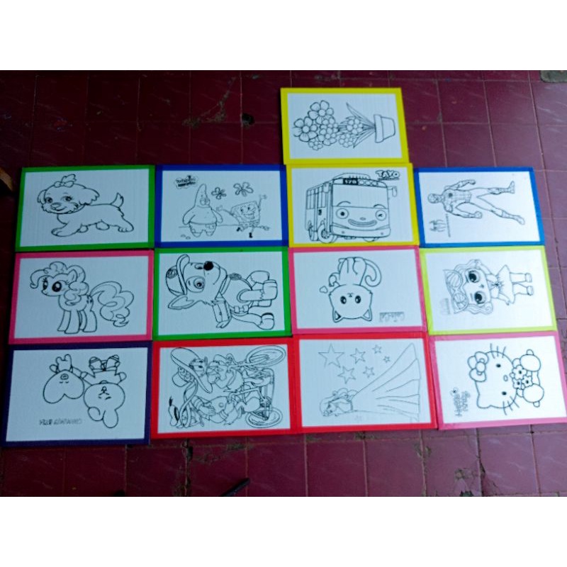 

paket 50 pcs Styrofoam lukis