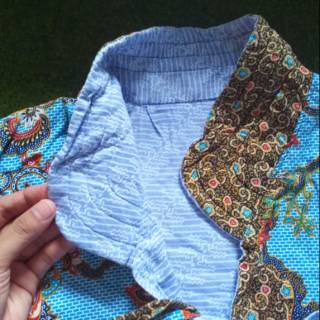 Preloved Blazer Cardigan Jas Outer Batik Bolak Balik  Murah 