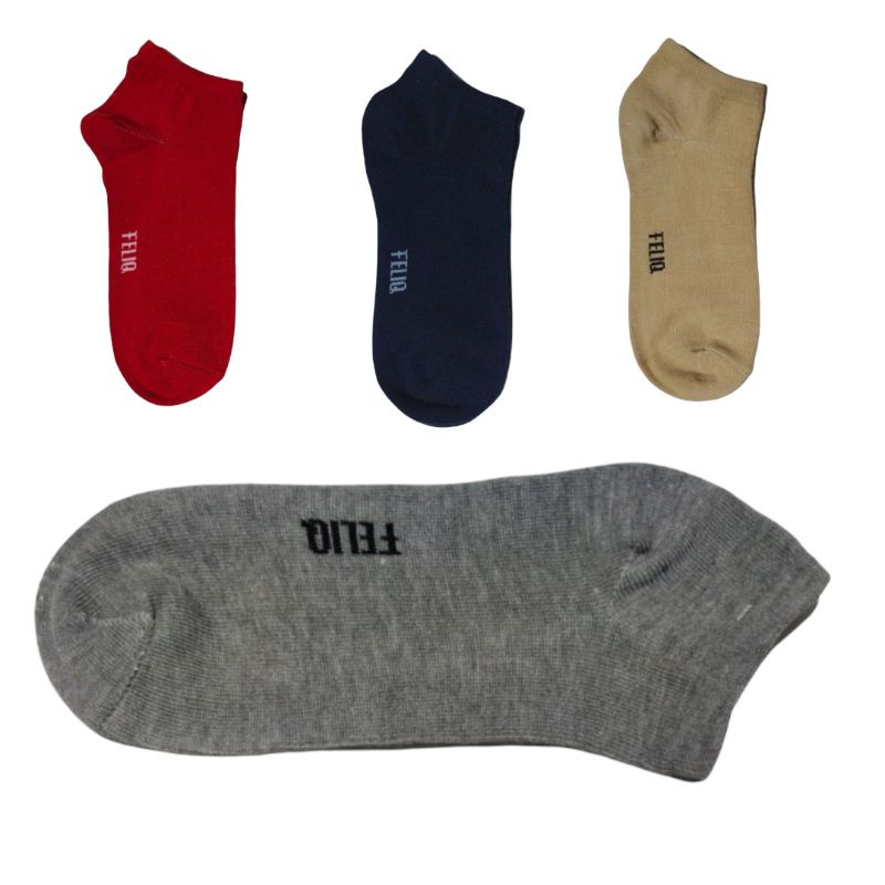 Kaos Kaki Semata Kaki Sport pria dan wanita dewasa/Kaos Kaki Polos Tebal/Kaos Kaki Pendek/Kaos Kaki olah raga-3