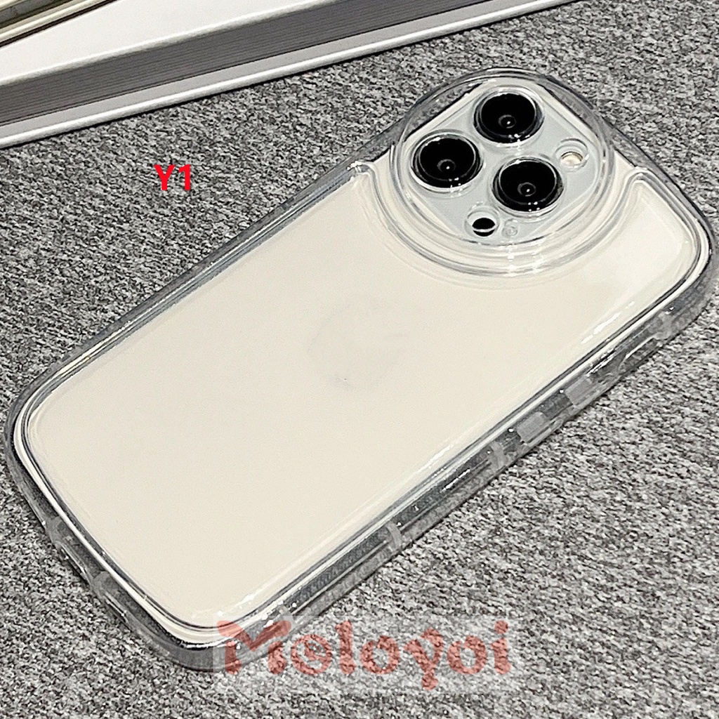 Soft Case Pelindung Lensa Warna Polos Untuk iPhone 12 11 13 Pro MAX 7 8 6 6S Plus XR SE 2020 X XS MAX