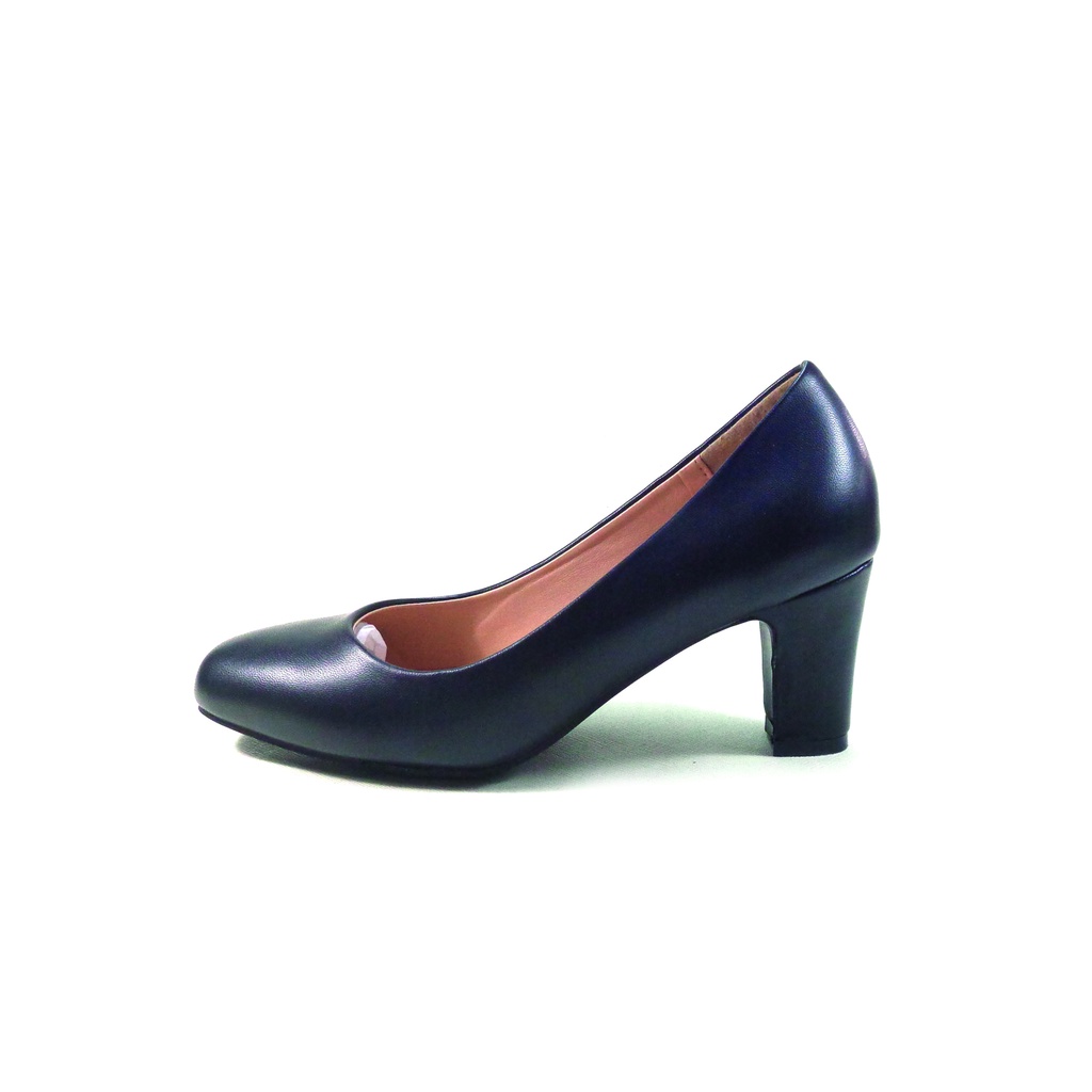 Workswell Sepatu Kerja Wanita Medium Heels 6cm Kode 870  Hitam Dove.