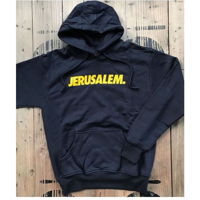 WADEZIG jerusalem hoodie sweater