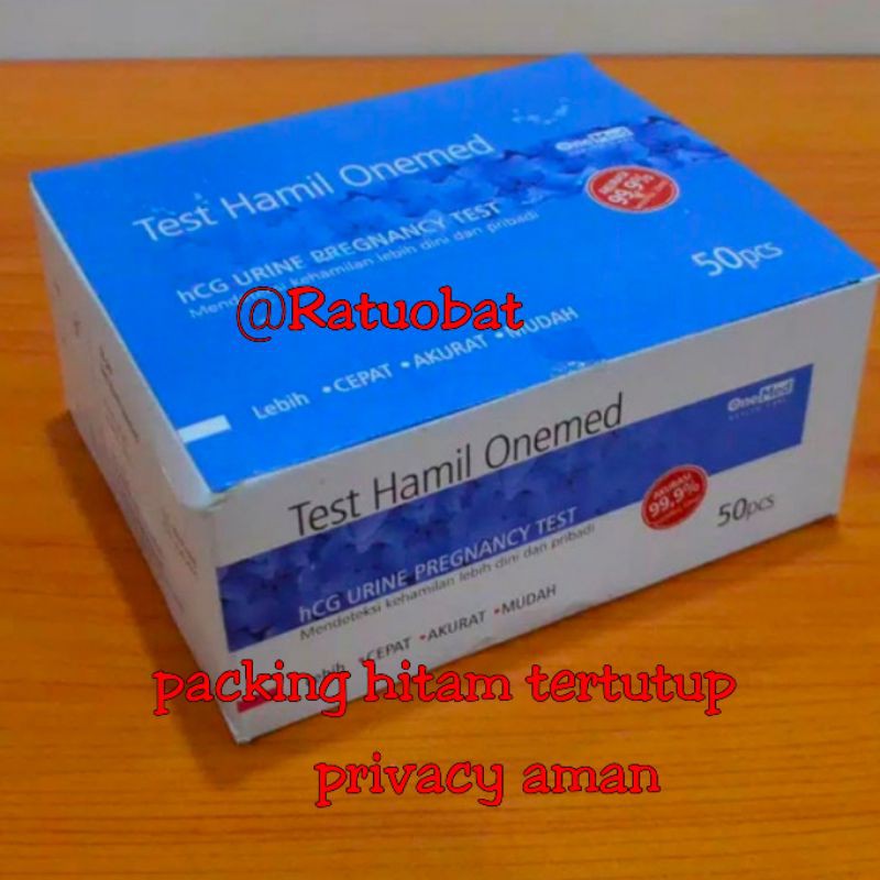 Testpack Test pack Tes hamil test kehamilan TESPEK PACKING PRIVASI AMAN ONEMED ONE MED Hcg Quick sure Testpack kehamilan instant Test kehamilan Stik stick collodial tes