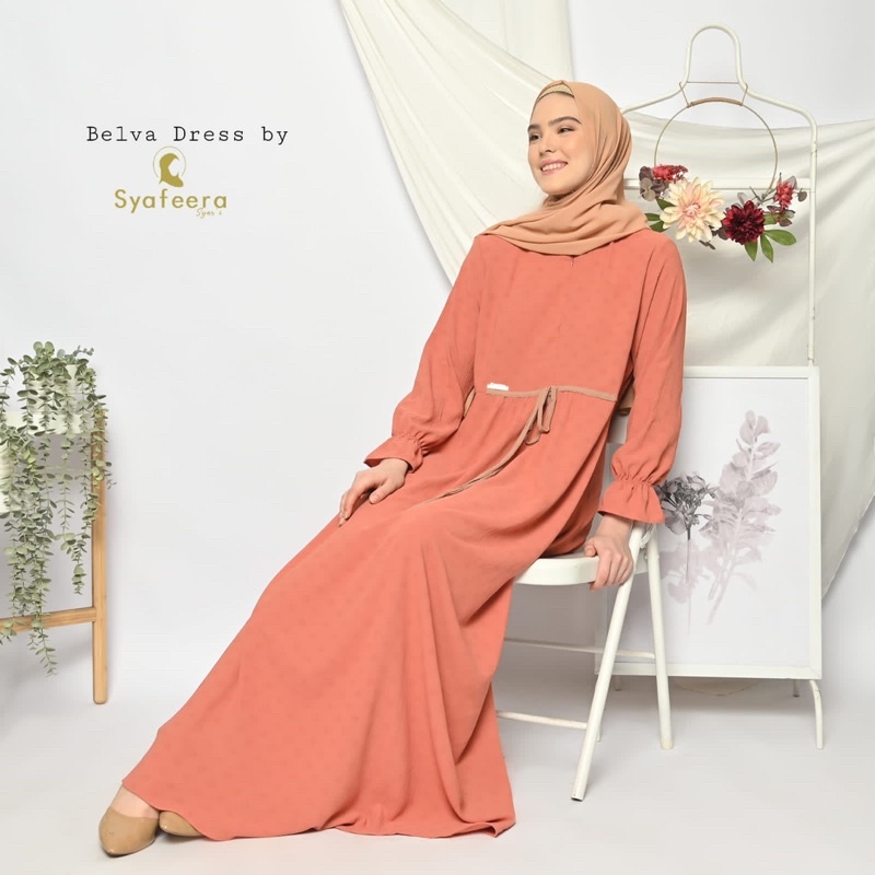 Gamis BELVA DRESS by SyafeeraSyar'i