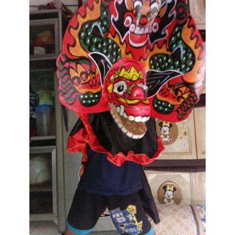 Barongan Anak Barongan Anak SD barongan bahan muka dan jamang spon barongan caplokan spon anak anak 
