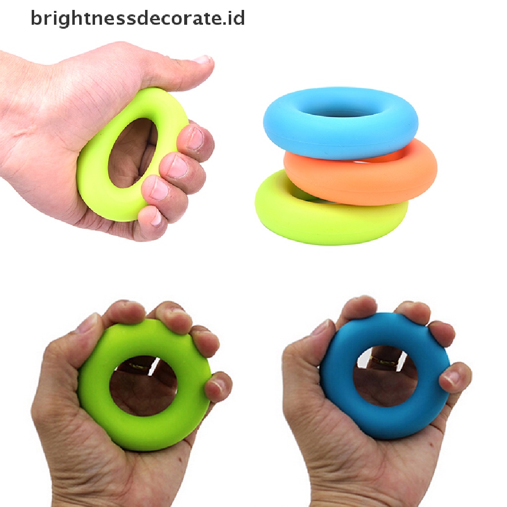 (Birth) Ring Karet Alat Latihan Kekuatan Genggaman Tangan Untuk Gym / Otot Power Training (Id)