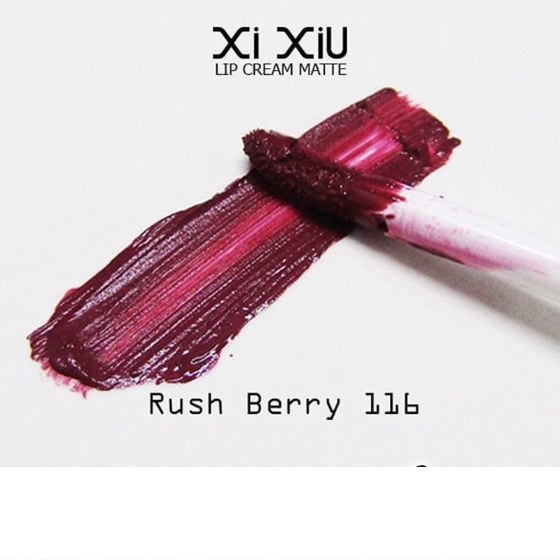 Xi Xiu Lip Cream Matte Halal BPOM XIXIU Lipcream Mate (VC)