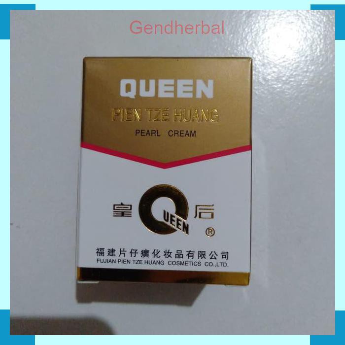 queen pien tze huang pearl cream utuk pemutih wajah 100% asli