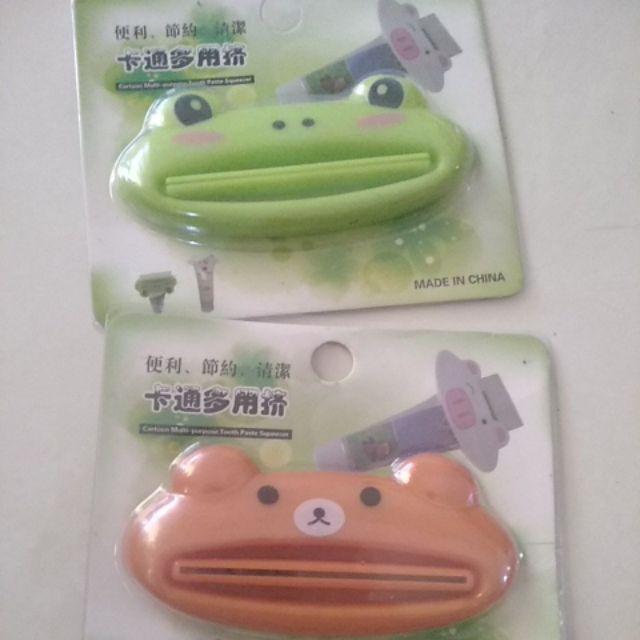 Penjepit Odol Karakter Lucu Dispenser Toothpaste / Alat Pencet Odol